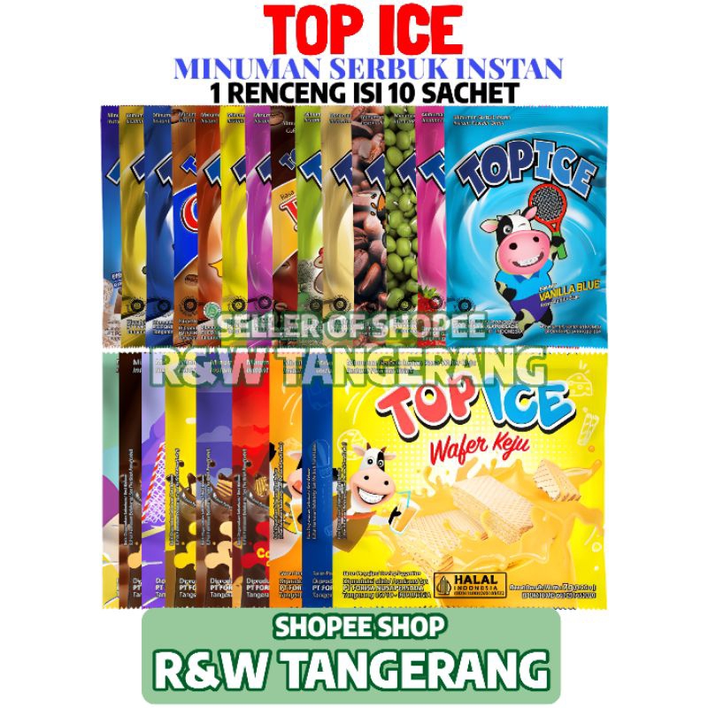 

Minuman Top Ice Serbuk 1 Renceng Isi 10 Sachet