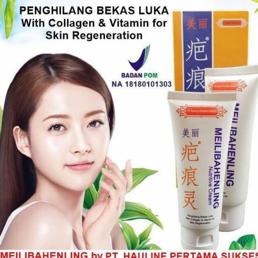 Meilibahenling Nutritive Cream BPOM ASLI Penghilang Bekas Luka 40ml