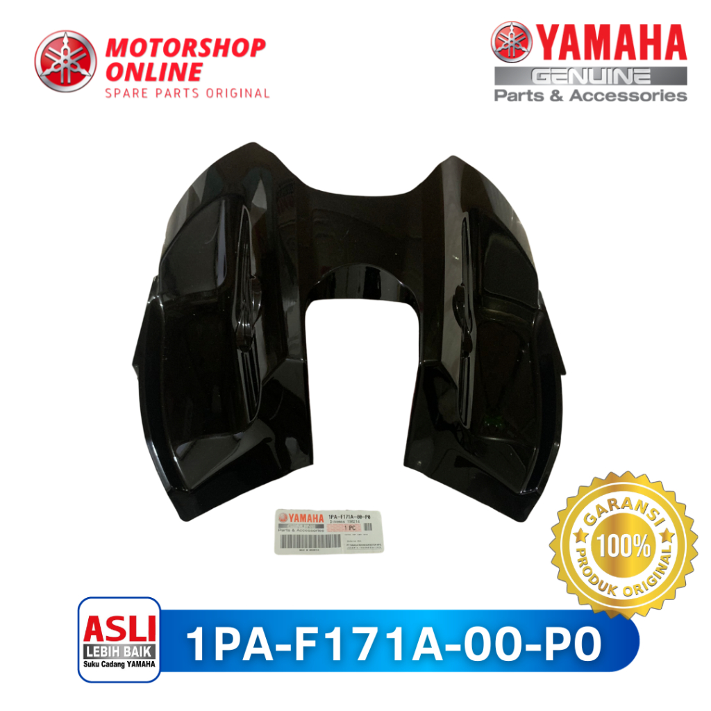 Cover Top Cover Tutup Tangki Atas Vixion NVL NVA FZ150 Hitam 1PA-F171A-00-P0 Original Yamaha
