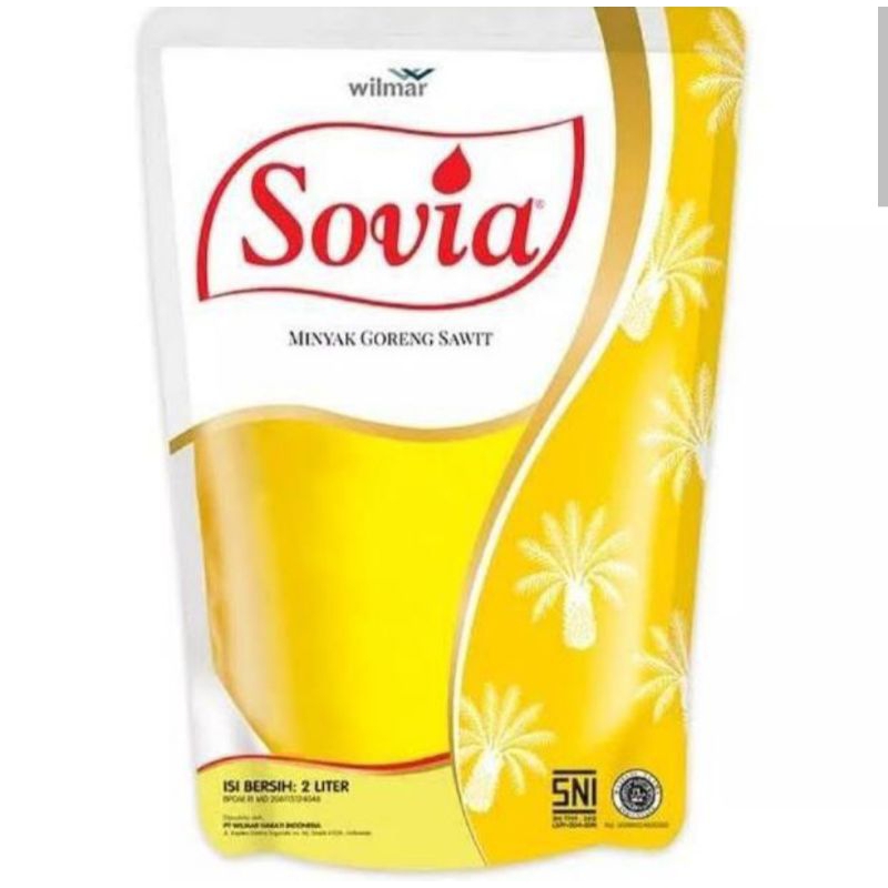 

Minyak goreng Sovia kemasan 2 L