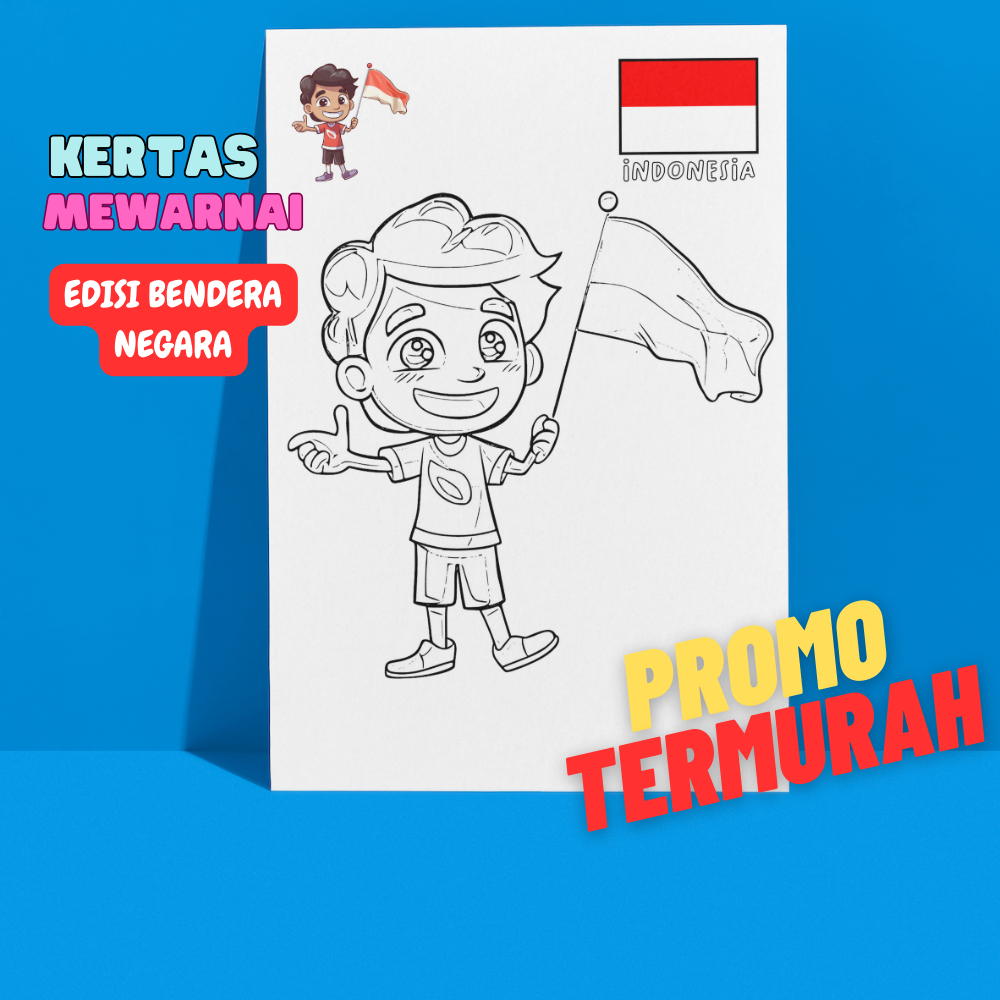 

KERTAS MEWARNAI GAMBAR EDISI ANAK MUSLIM TERBARUI ukuran A4 untuk Anak PAUD TK Dan SD PROMO TERMURAH !!