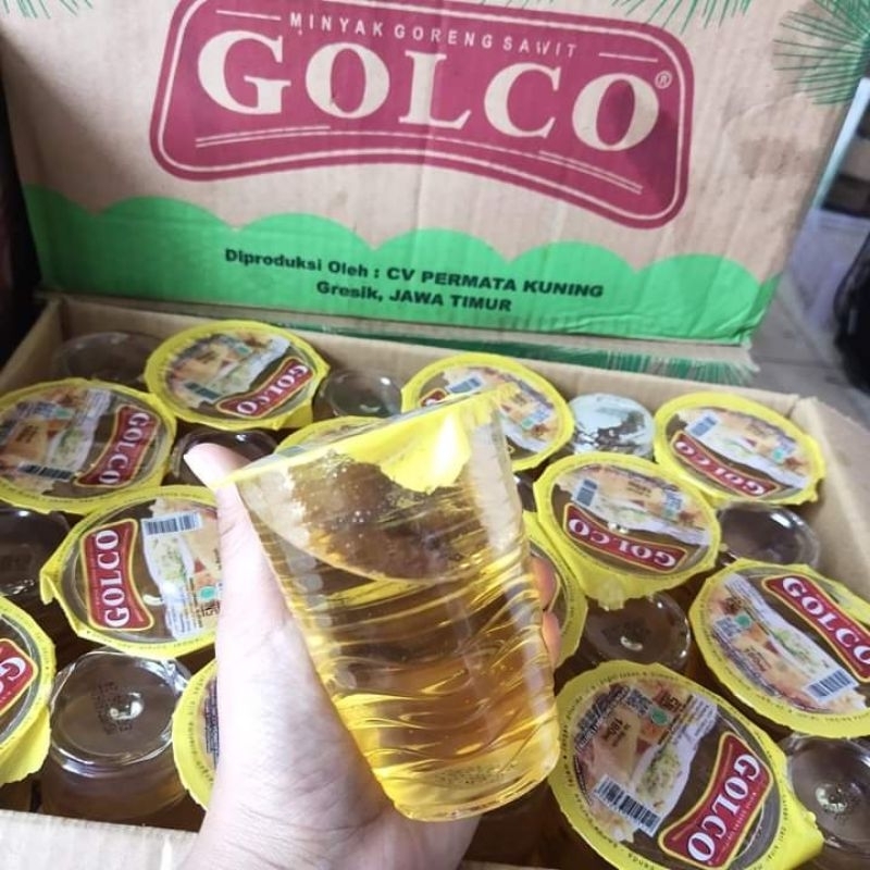 

minyak golco 180ml × 4gelas