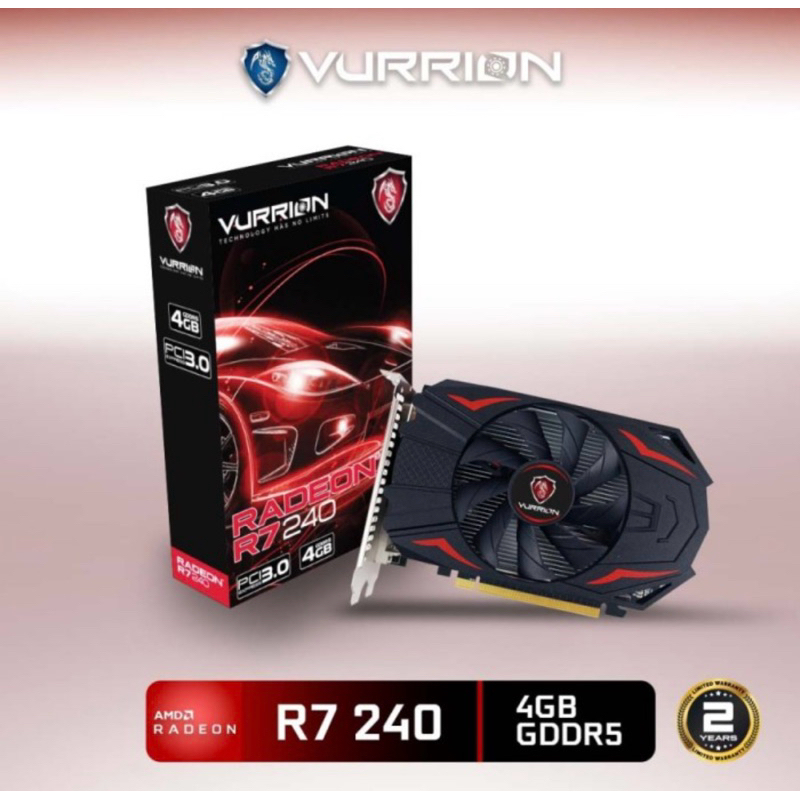 VGA VURRION RADEON R7 240 4GB GDDR5 128-bit