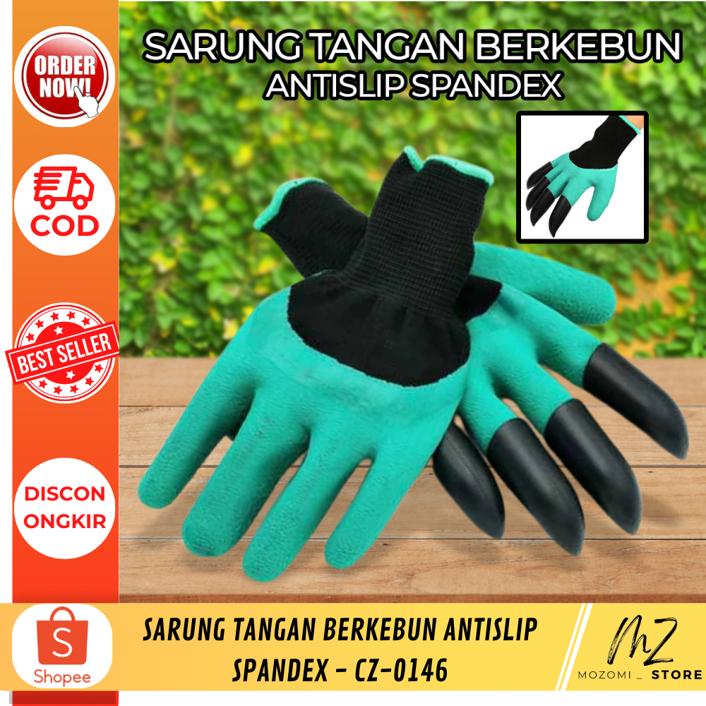 Sarung Tangan Berkebun Antislip Spandex / kaos tangan / pelindung tangan