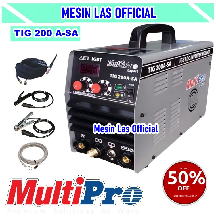 MultiPro Mesin Las Argon TIG 200 A-SA