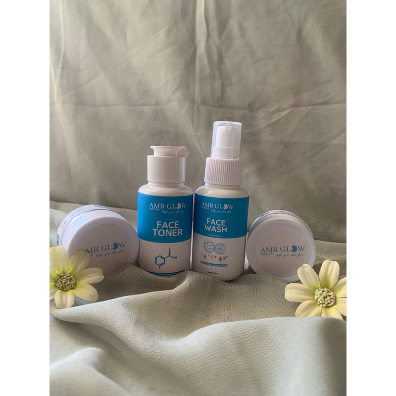 AMR GLOW Skincare kemasan terbaru