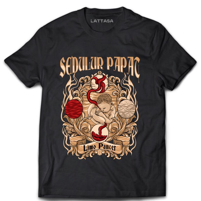 Lattasa T-shirt - Sedulur Papat Limo Pancer