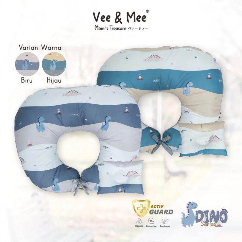 Vee & Mee Bantal Menyusui + Free Bantal Lengan