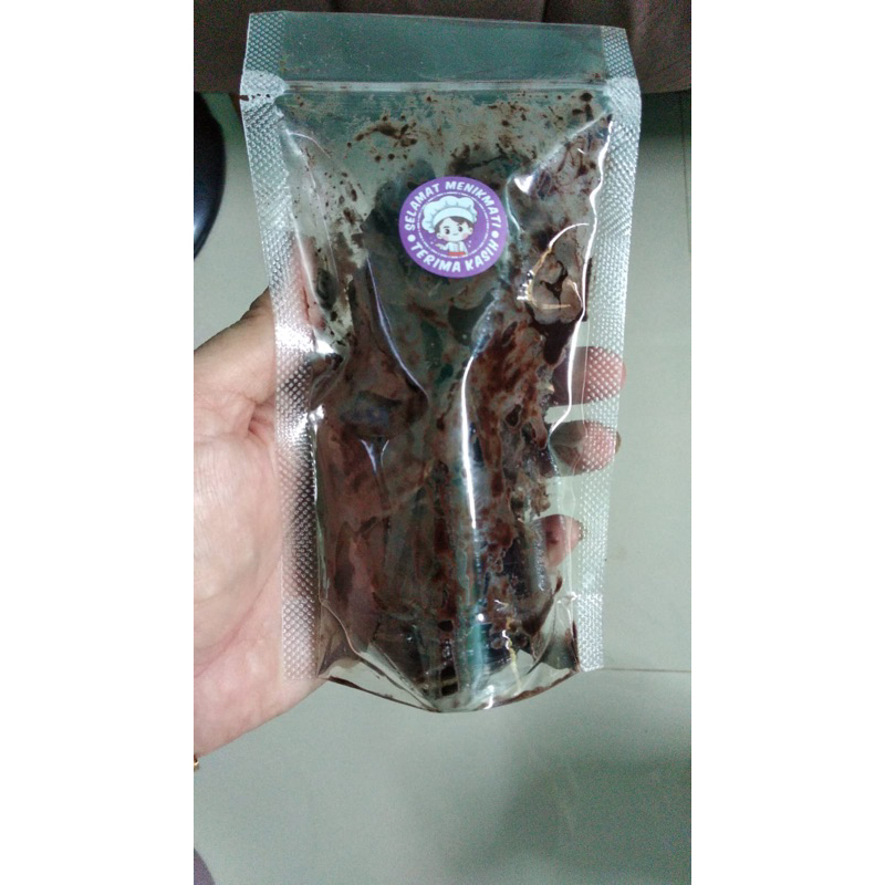 

Pisang lumer coklat