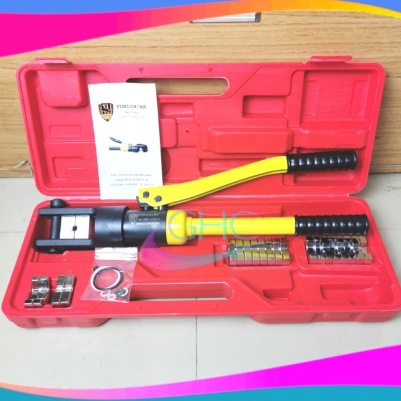 Tang Crimping Hidrolik 16 300 mm Fukushima Japan Tang Kabel Skun Press Kabel 300mm