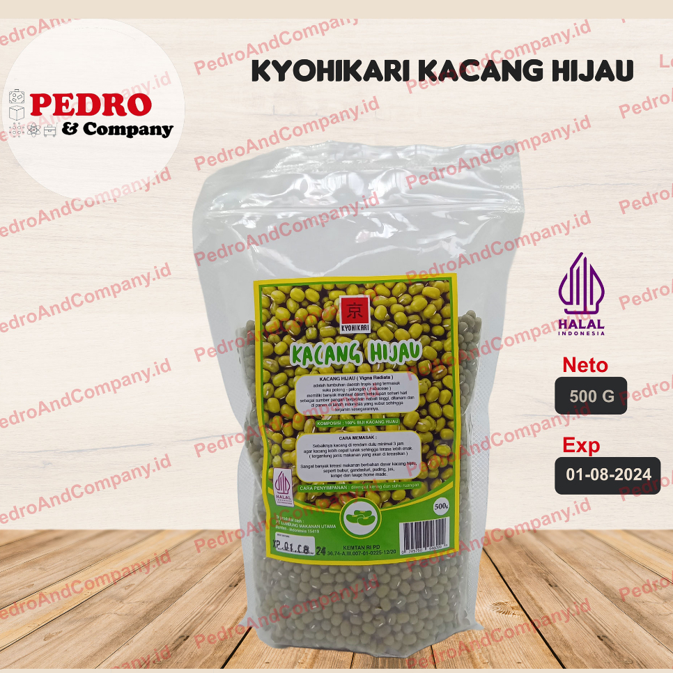 

Kyohikari kacang hijau 500 gram - vigne radiata