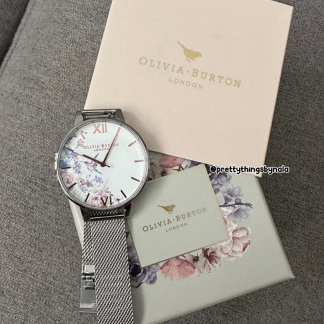 preloved jam tangan wanita olivia burton original woman watch