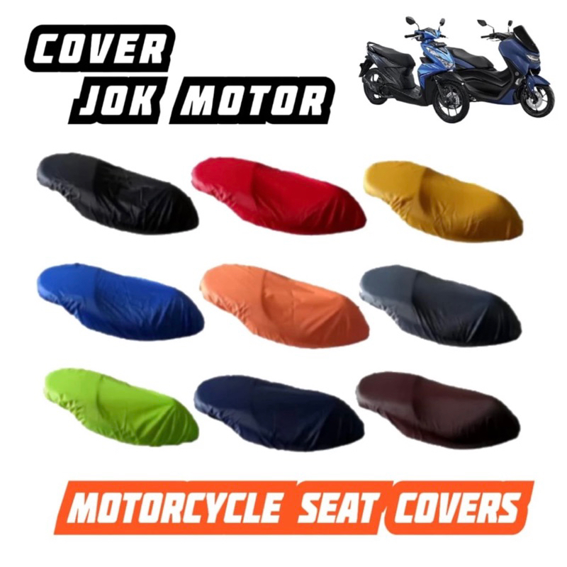 sarung jok anti air beat scoopy mio genio xride supra vega jupiter revo kharisma grand ledenda dll cover jok motor sarung jok motor ukuran standard