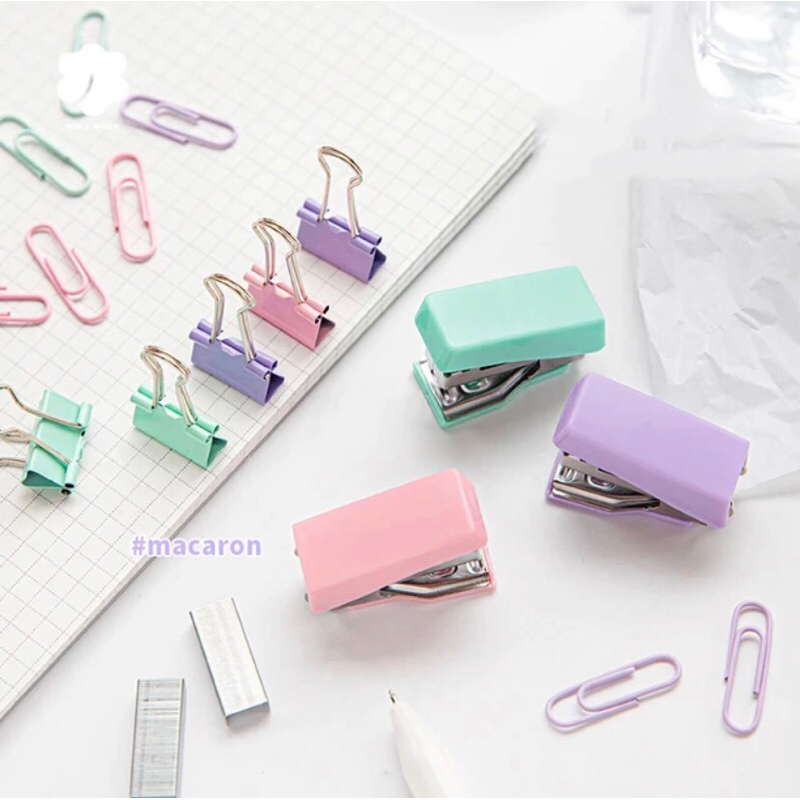 

Stapler Mini Macaron Colour