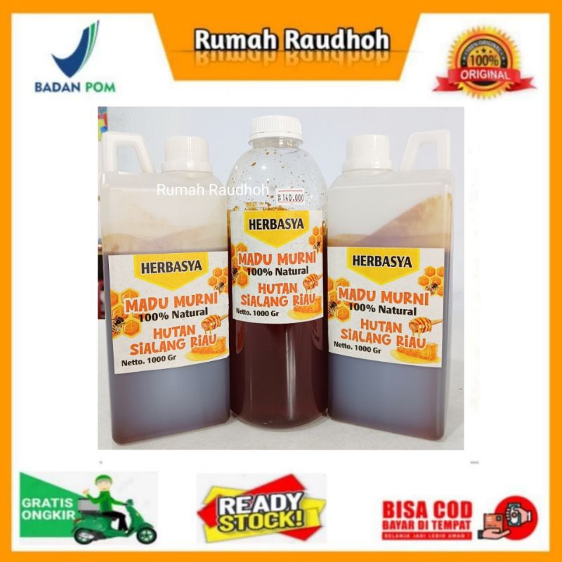 

MADU SIALANG ASLI HUTAN RIAU 1 KG HERBASYA
