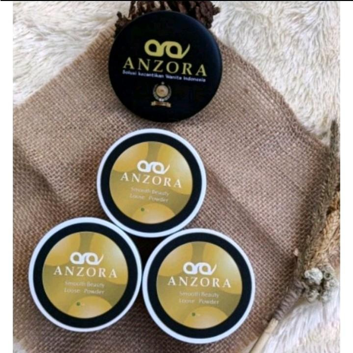 Smooth Beauty - Bedak Lose Powder Anzora - Bedak tabur Anzora