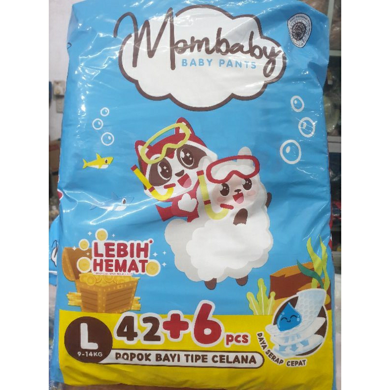MOMBABY PANTS L42+6/POPOK CELANA MOMBABY