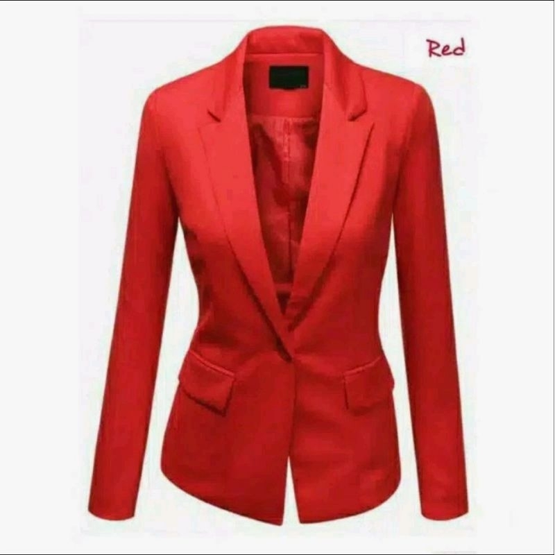 Jas blazer wanita formal slimfit
