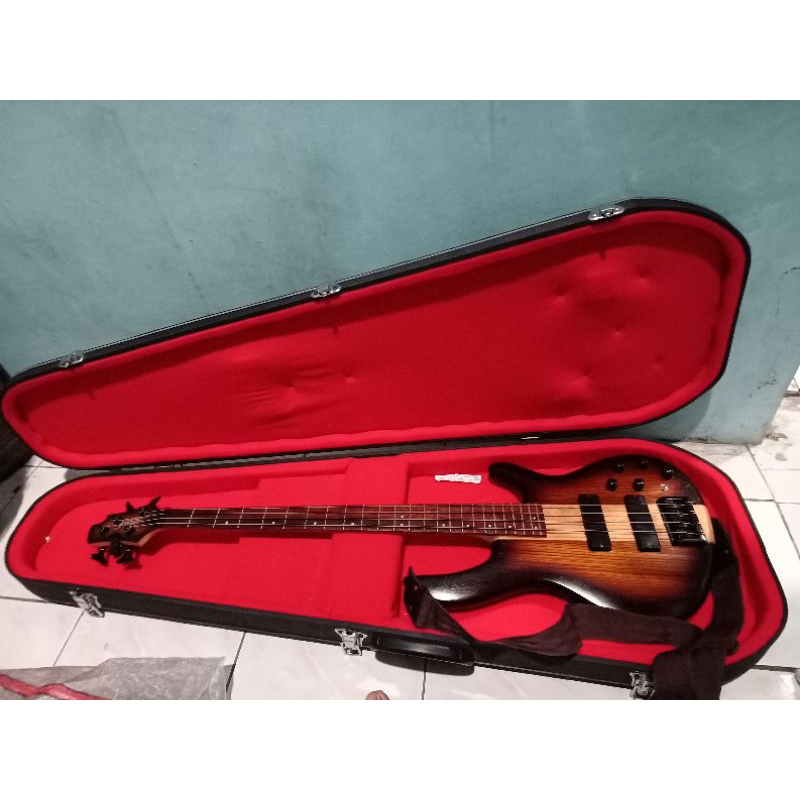 Bass Cort c4 aktif pasif plus hardcase second