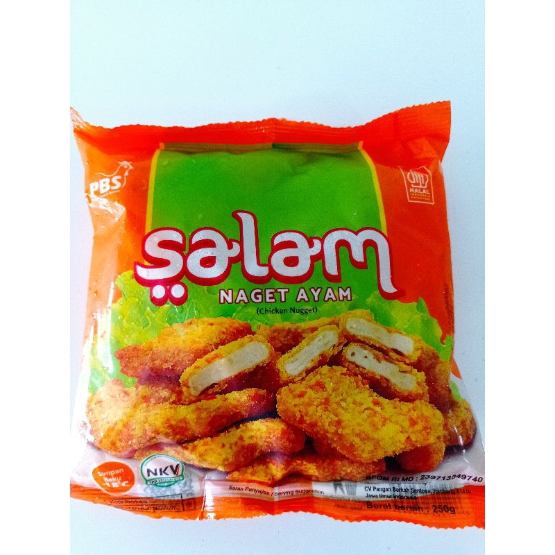 

Salam nugget ayam 250gr