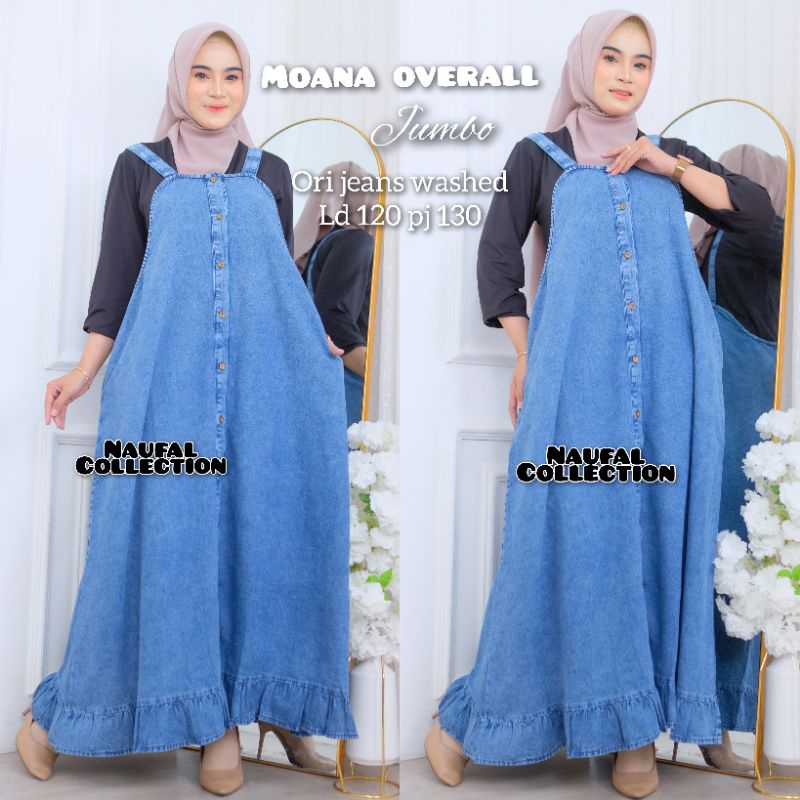 MOANA OVERALL BAJU KODOK WANITA KOREAN STYLE