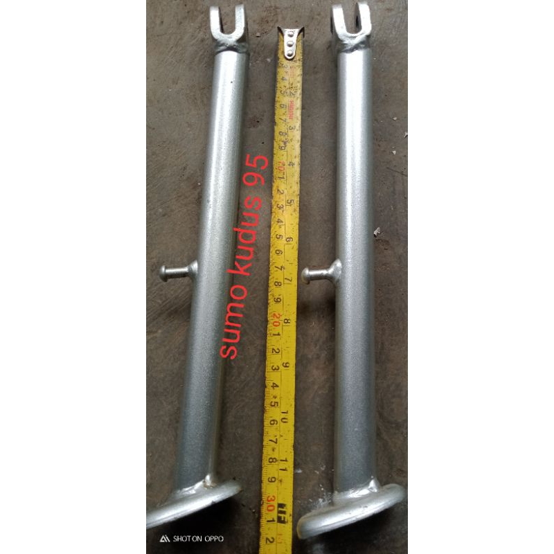 standar samping KLX jg motor lain.jagang samping