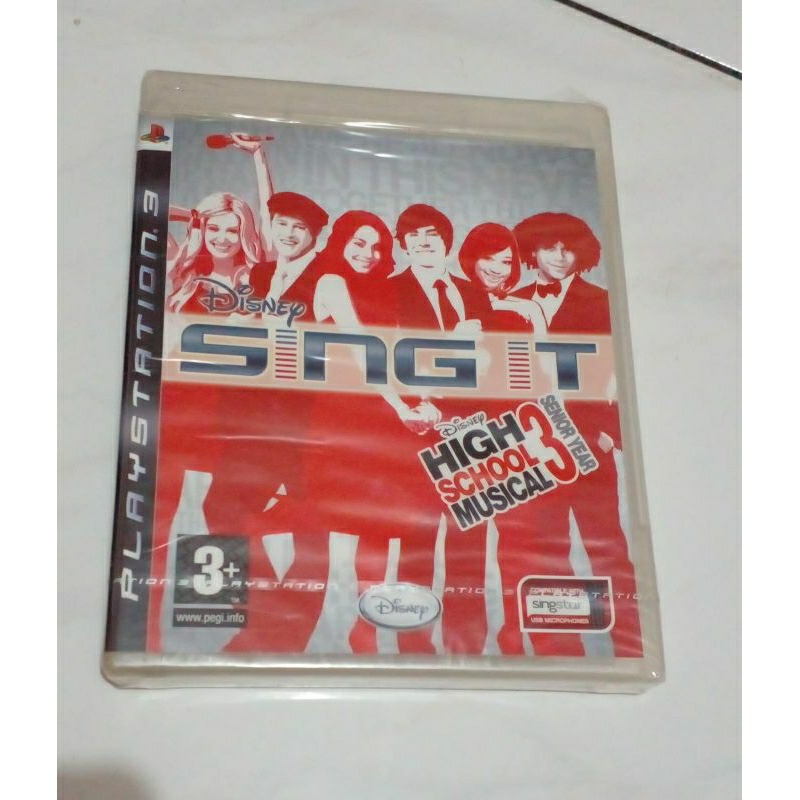 Kaset ps3 sony judul Sing It High School Musical original by Disney Baru new 100% mulus cd game ps 3