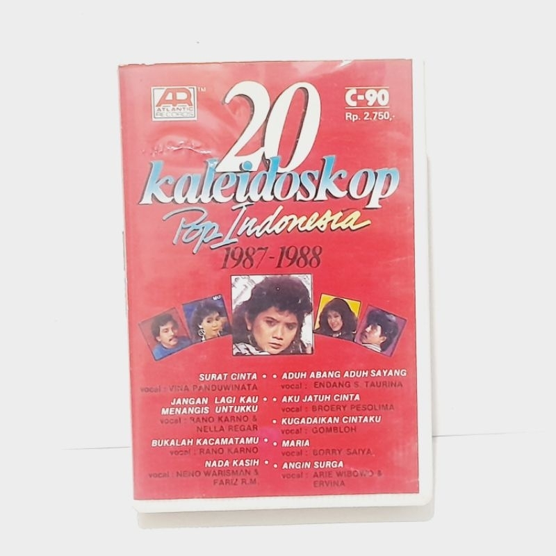 Kaset 20 Kaleidoskop Pop Indonesia 1987-1988