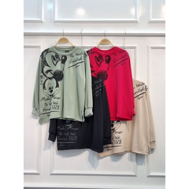 Atasan Kaos Mickey Sijiso