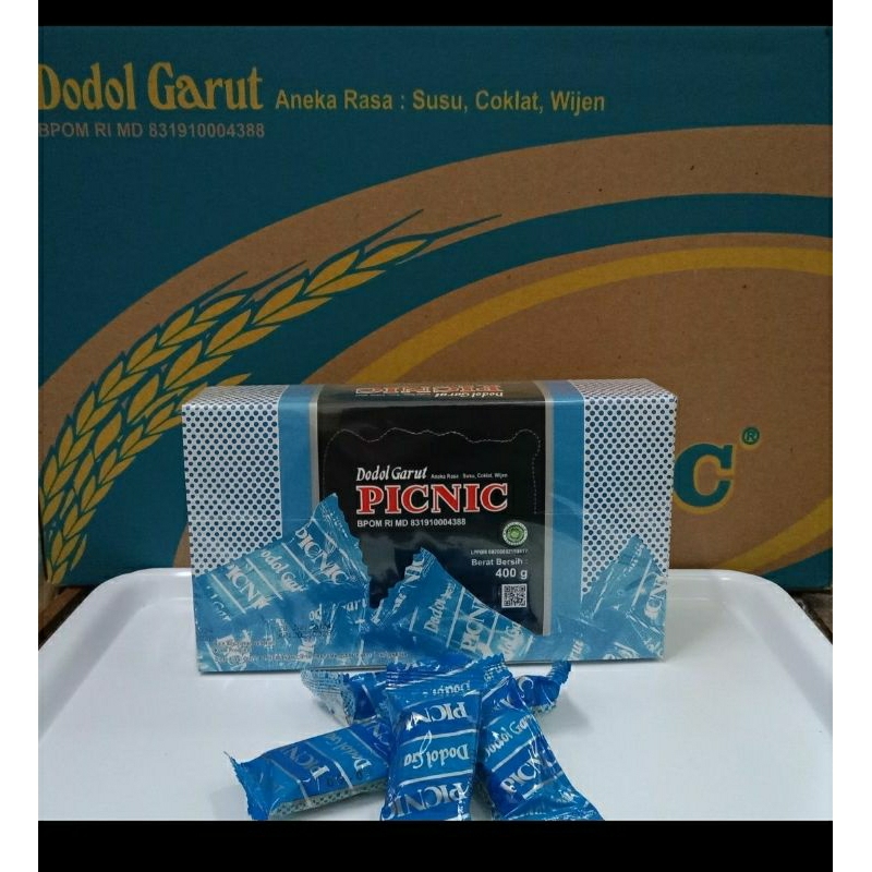 

Dodol garut PICNIC biru 400gr