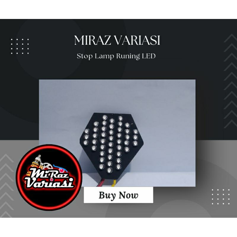 Stop Lamp Runing LED HONDA GENIO 10 Mode