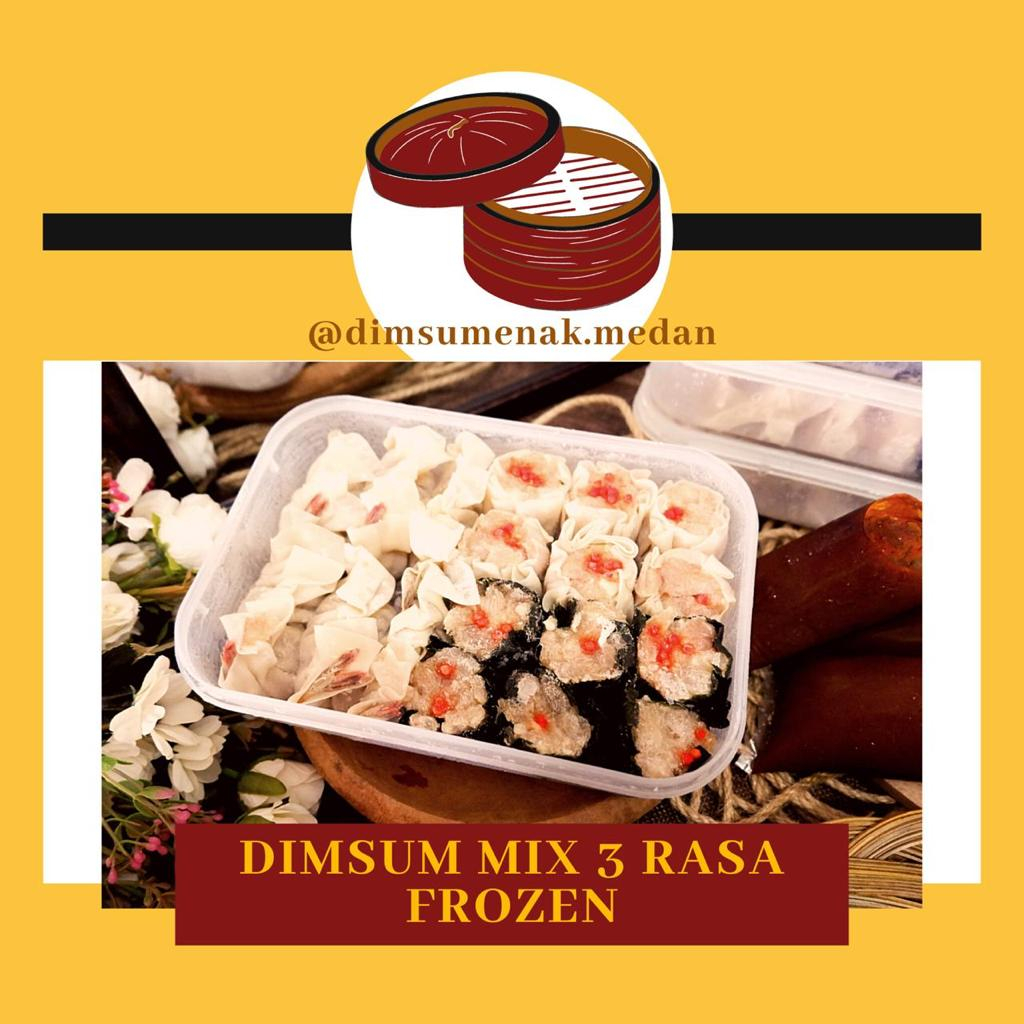 

Dimsum Nelayan Medan Dimsum Mix 3 Rasa Siomay Mix 3 Rasa Siau Mai Mix 3 Rasa