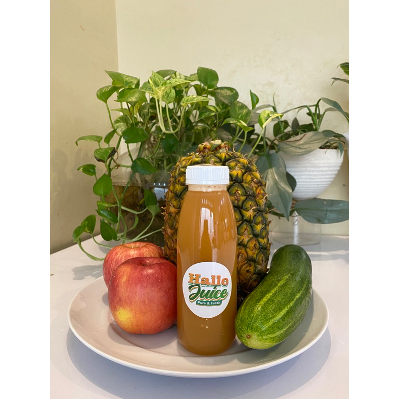 

COLD PRESSEED JUICE (Apel,Nanas,Timun)