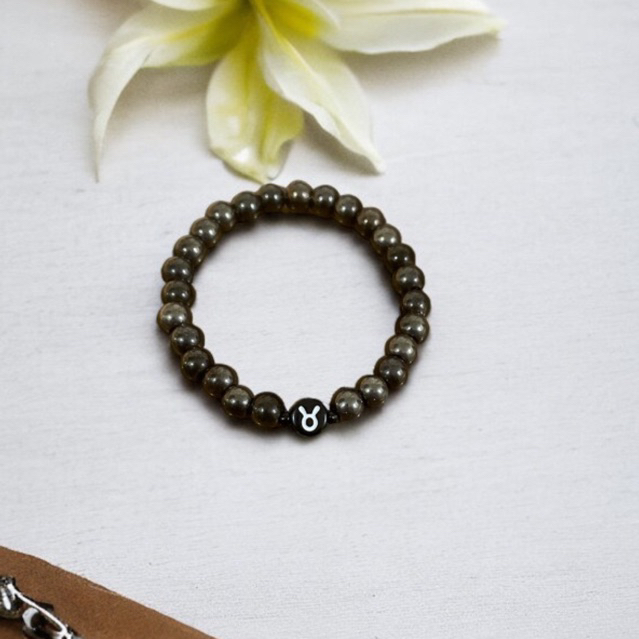 Glass Stone Zodiak Bracelet