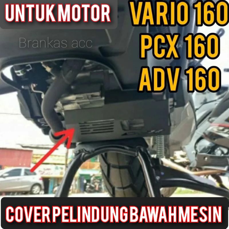 cover engine adv cover pelindung bawah mesin vario cover engine pcx 160