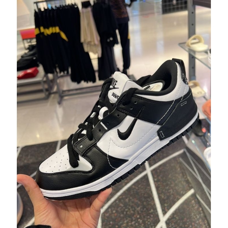 ready nike dunk low panda new sz 35.5 aja
