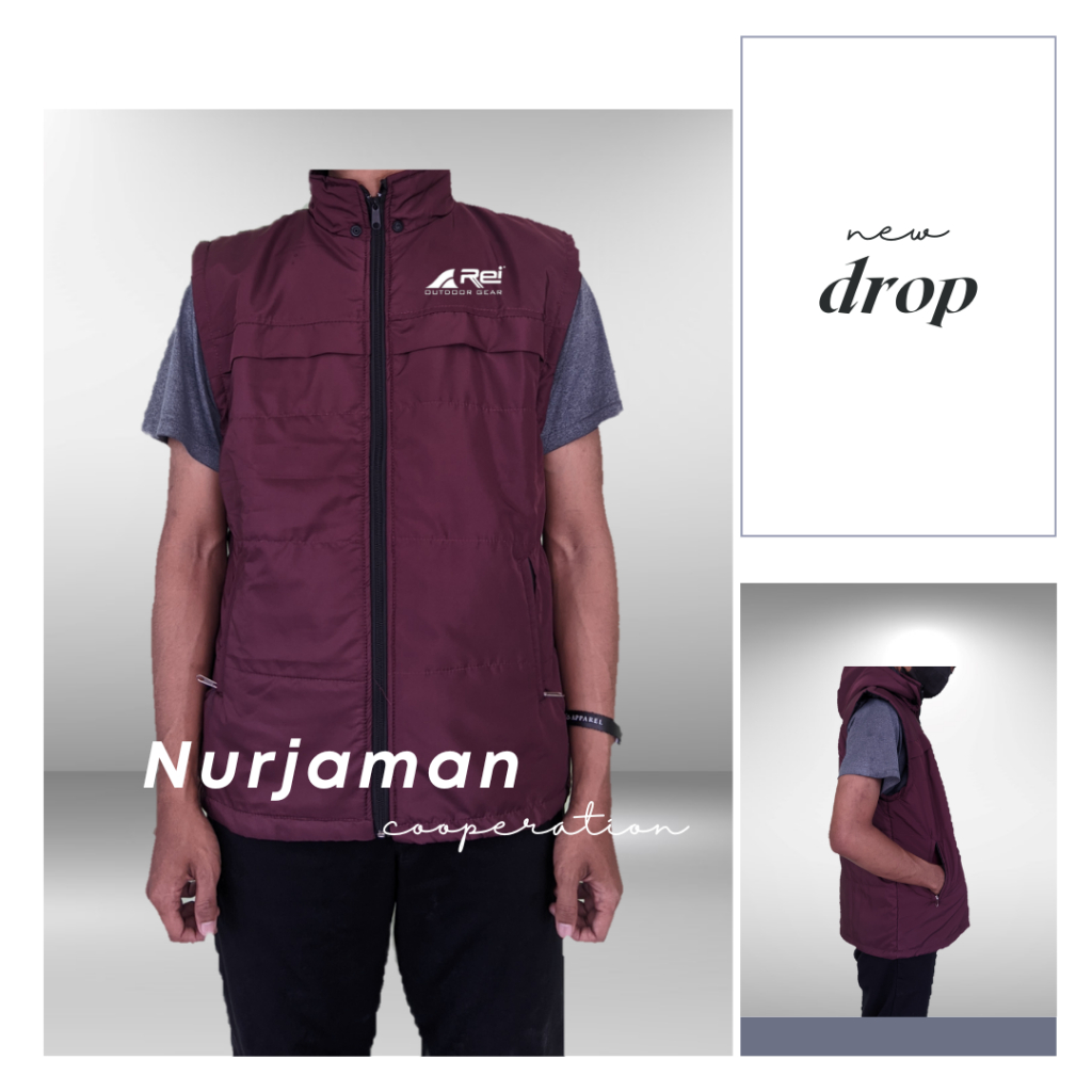 Rompi arei penutup dada rompi outdoor / pelindung dada keren / arei vest outdoor