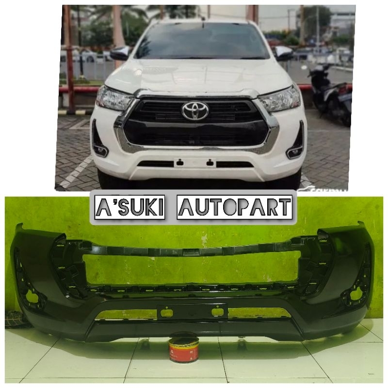 bemper bumper depan hilux revo 2022-2023