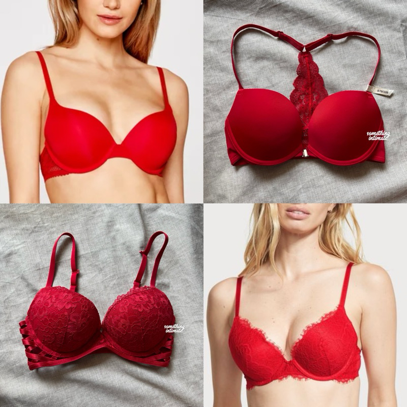 Wacoal Luludi RED Collection Mood Lovable Seta Dermis Silk Extract Lilac Pushup Bra  / Bh Busa Tebal