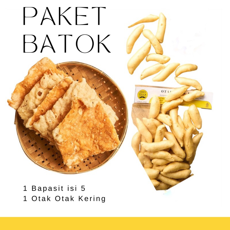 

Paket BATOK 1 (Batagor Otak-Otak)