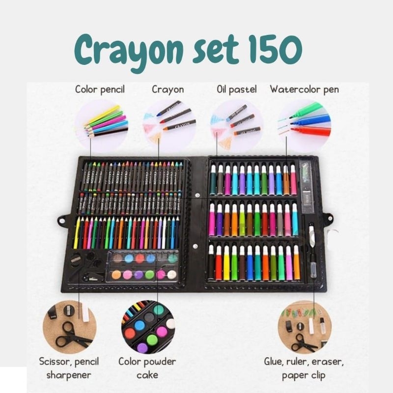 

Crayon Set 150pcs full set