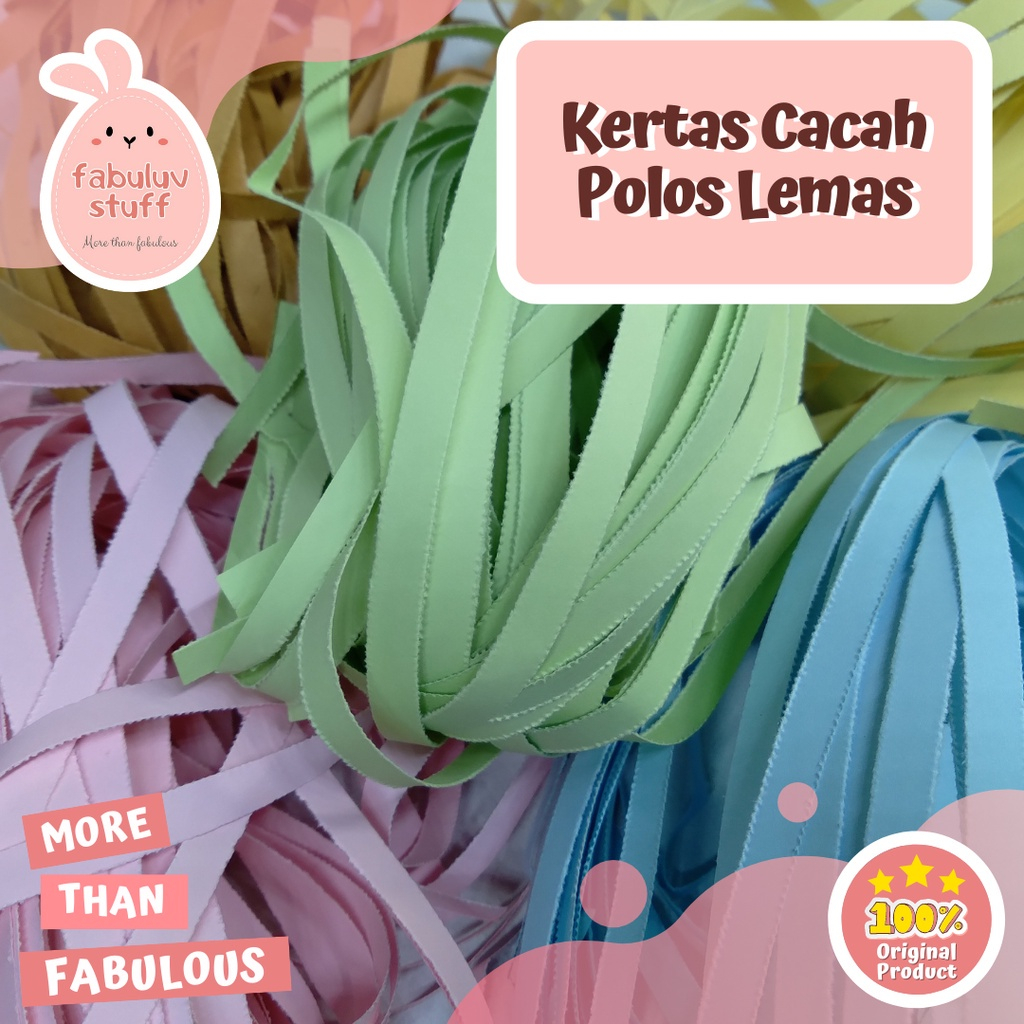 

kertas cacah kertas cacah warna Kertas potong kertas potong shredded paper kertas paper isian gift box filler parcel C1