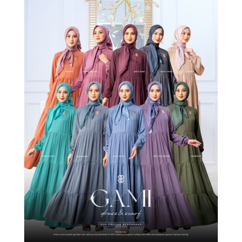 Gami Dress by Puan Hijab || Gamis promo || Gamis murah