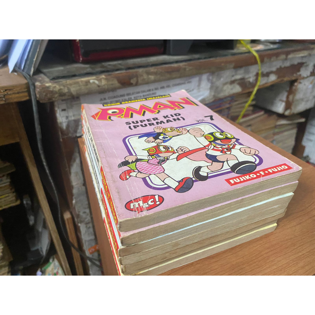 Komik P man Super Kid Purman 1-7 tamat