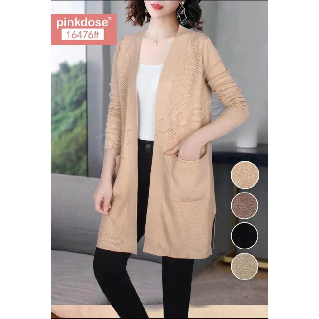 CARDIGAN RAJUT IMPORT PINKDOSE