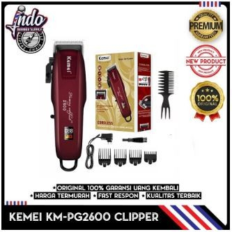 KEMEI KM PG 2600 ALAT CUKUR RAMBUT HAIR CLIPPER LCD CUKURAN KM 2600 PG