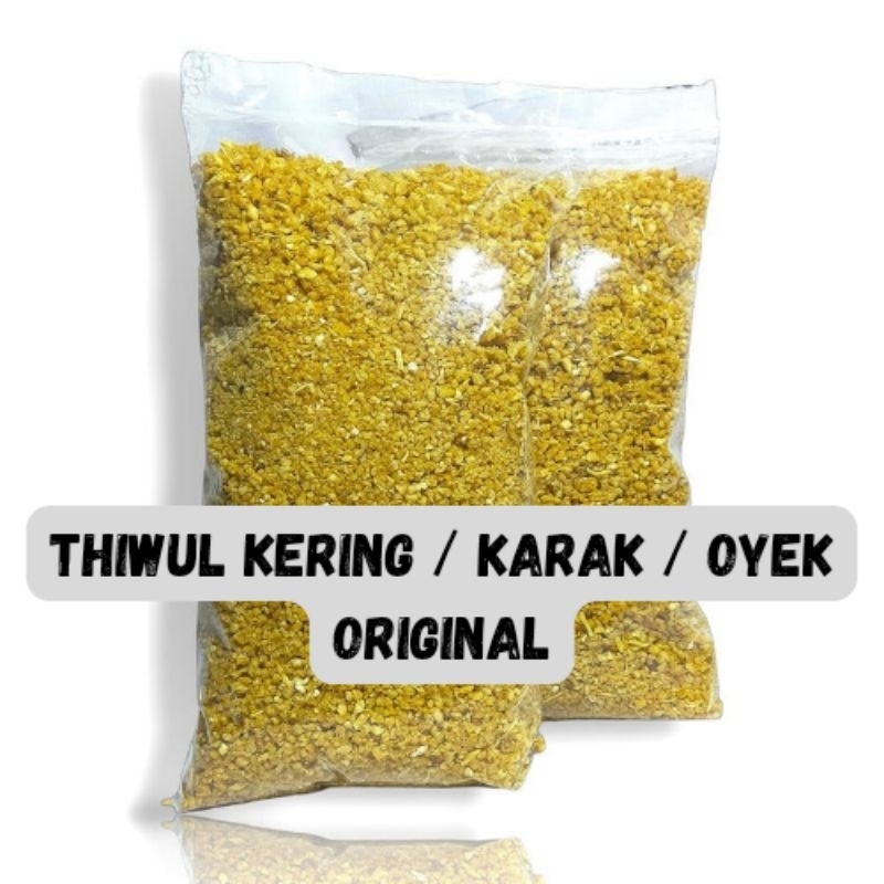 

beras nasi tiwul kering / karak / oyek original rendah gula