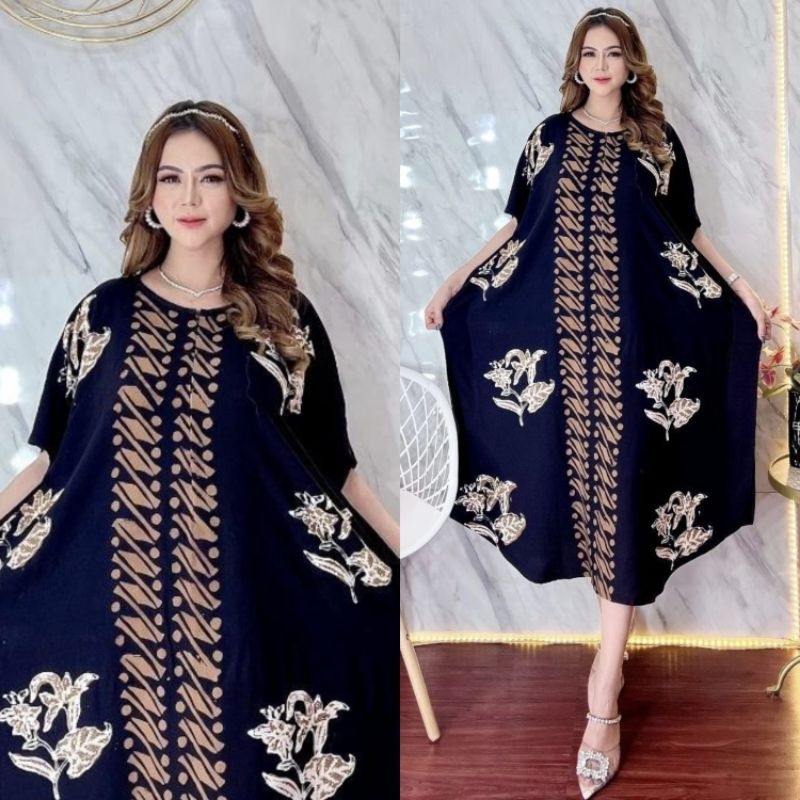 Daster Lowo Jumbo Batik Pekalongan / Daster Lowo Rayon Tebal Busui Bumil Terlaris Terbaru / Daster K