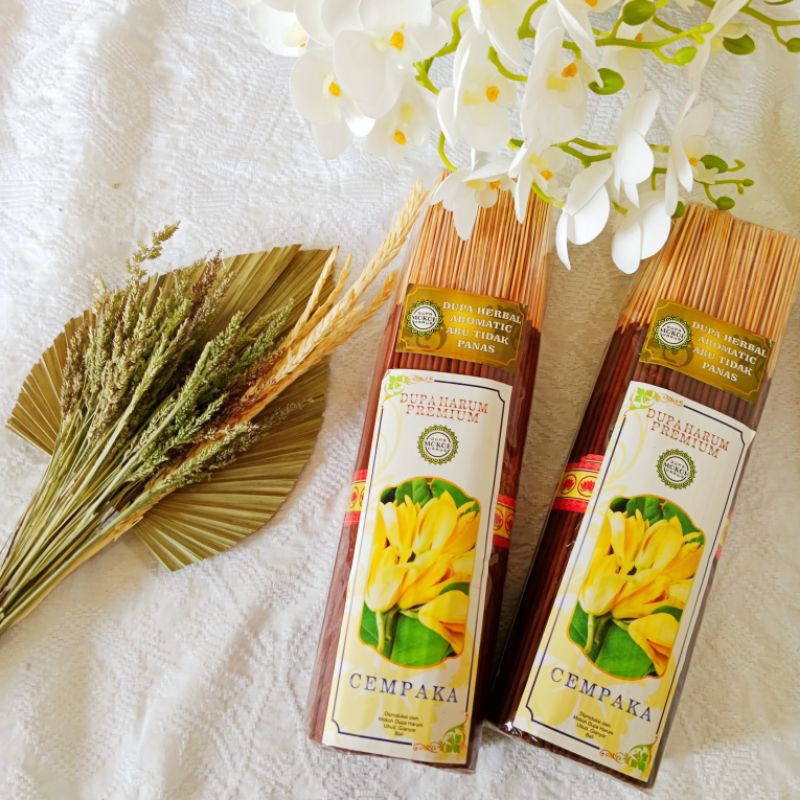 'DUPA MOKOH' Cempaka ( PREMIUM MENYALA 2 JAM) / Dupa Premium Abu Dingin / Dupa Pengharum Ruangan / D