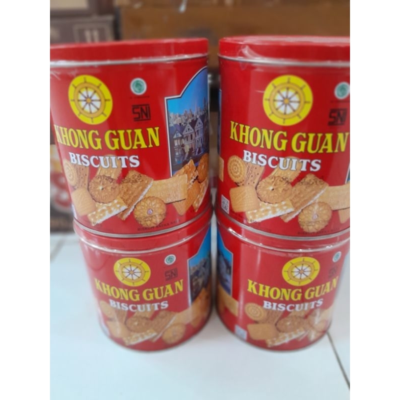 

KHONG GUAN BISCUITS ASSORTED FAMILY 650GRAM KALENG